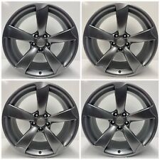 Genuine Audi A5 S5 19” Rotor Alloy Wheels Concave A4 Refurbished X4 Anthracite picture