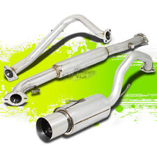 SINGLE PATH BOLT-ON STAINLESS STEEL CATBACK EXHAUST KIT FOR 95-99 ECLIPSE TALON picture