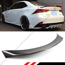 FOR 2014-2020 LEXUS IS200t IS300 IS350 AR STYLE CARBON FIBER TRUNK SPOILER WING picture