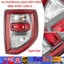 Right Tail Light For 2021-2023 Ford Bronco Sport Passenger Side LED Tail Light picture