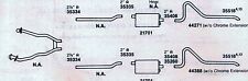 1968 MERCURY COUGAR DUAL EXHAUST SYSTEM, ALUMINIZED WITH 302 ENGINES picture